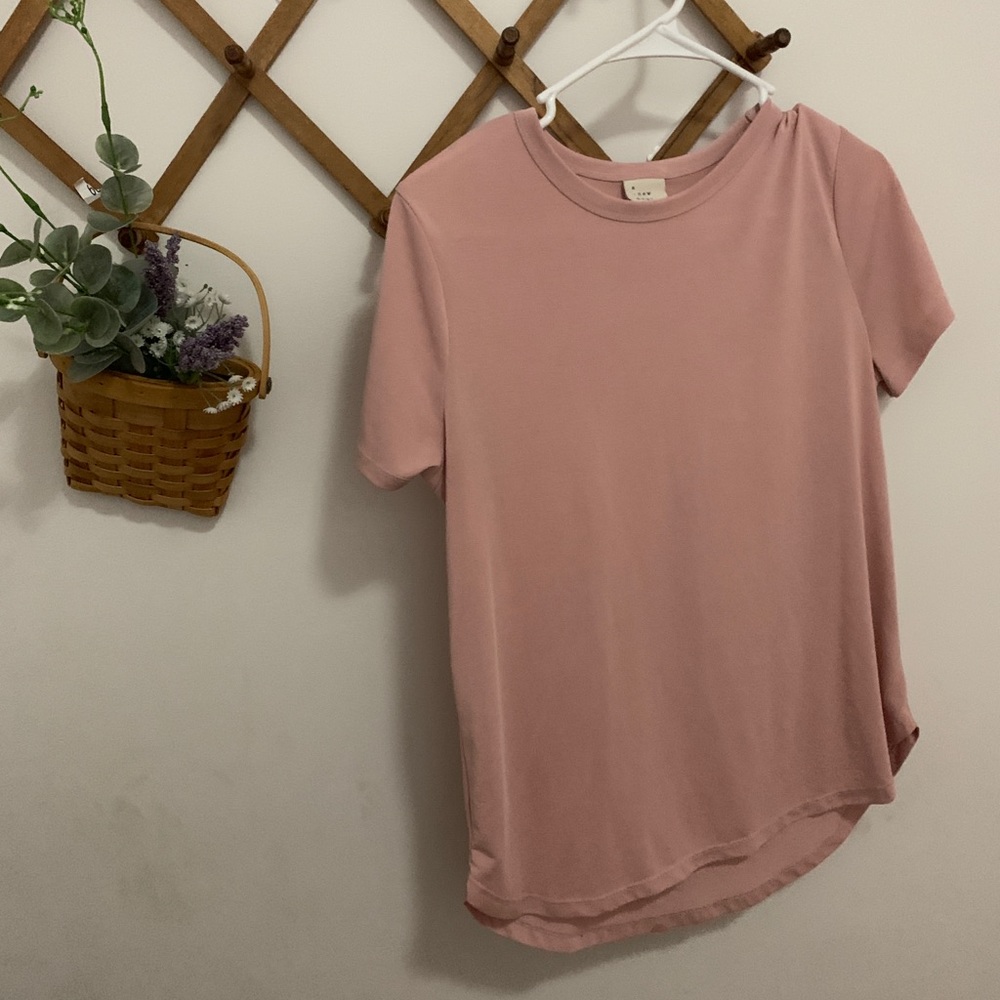 Target blouse pink modal